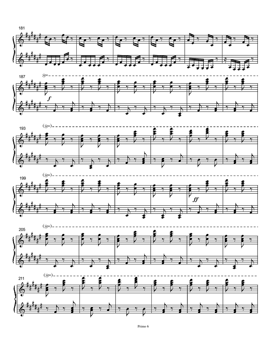 The Banjo Piano Duet (1 Piano 4 Hands) The Banjo Piano Duet (1 Piano 4 Hands) Banjo scores gallery preview page 6