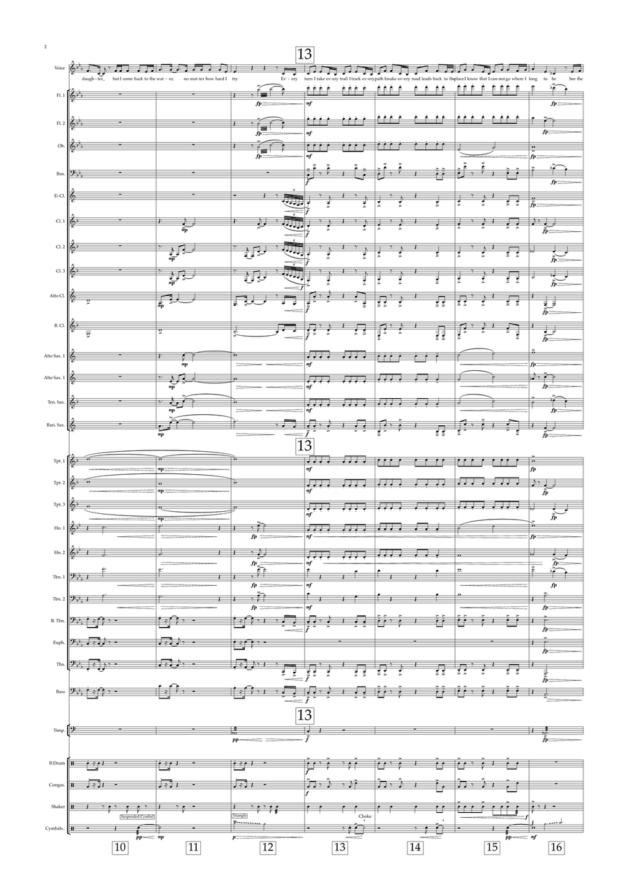 How Far I'll Go Concert Band scores gallery preview page 2