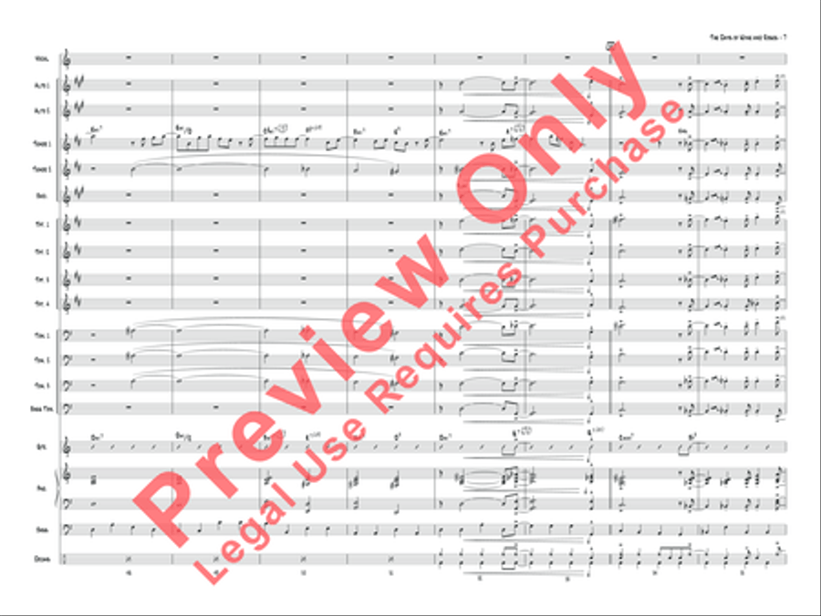 The Days of Wine and Roses Jazz Ensemble scores gallery preview page 28