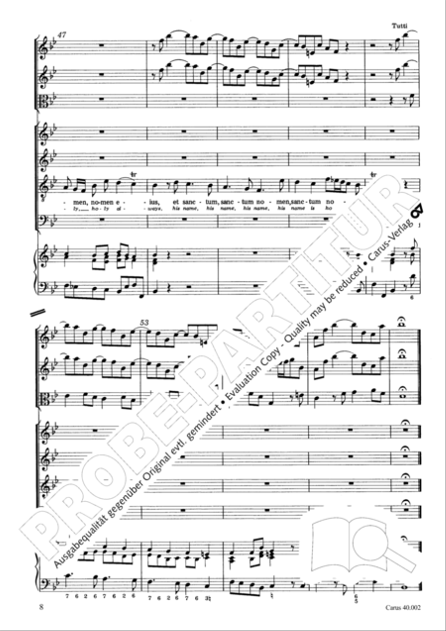 Magnificat Magnificat SA scores gallery preview page 13