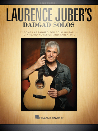 Book cover for Laurence Juber's DADGAD Solos