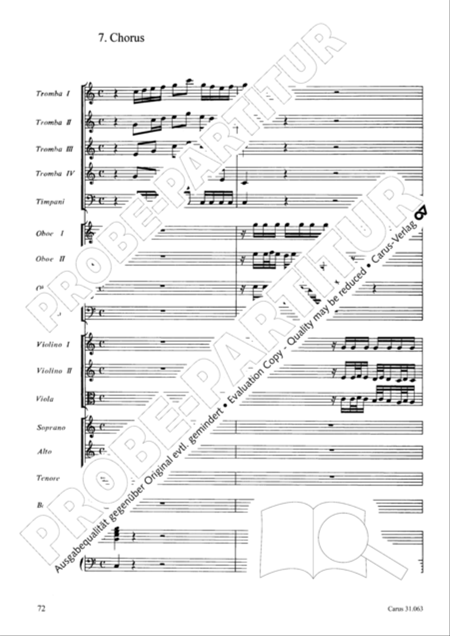 Christians, etch this blessed day (Christen, atzet diesen Tag) 4-Part scores gallery preview page 73
