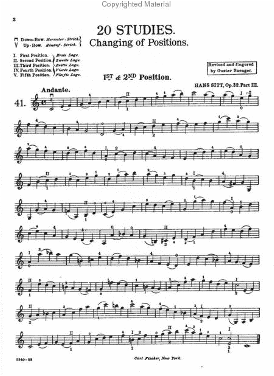 Studies For Violin Violin scores gallery preview page 2