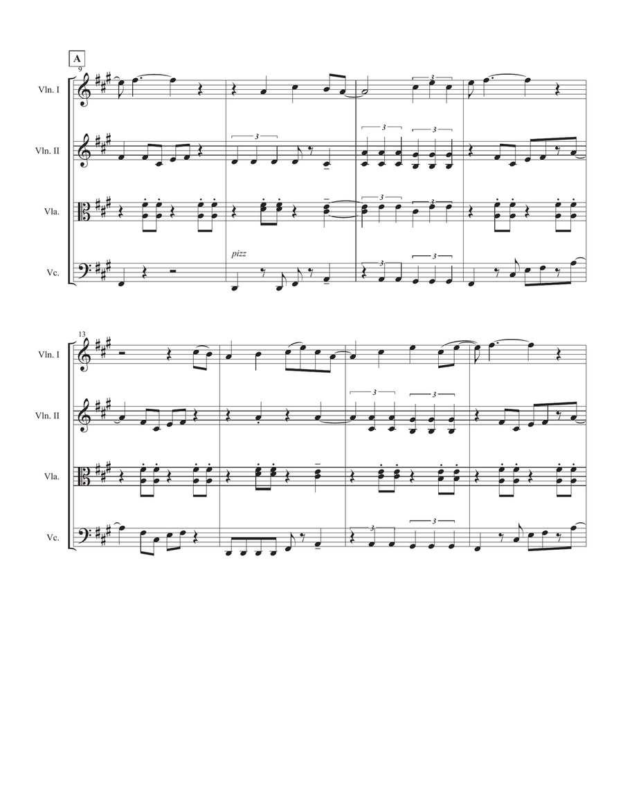Is This Love String Quartet scores gallery preview page 2