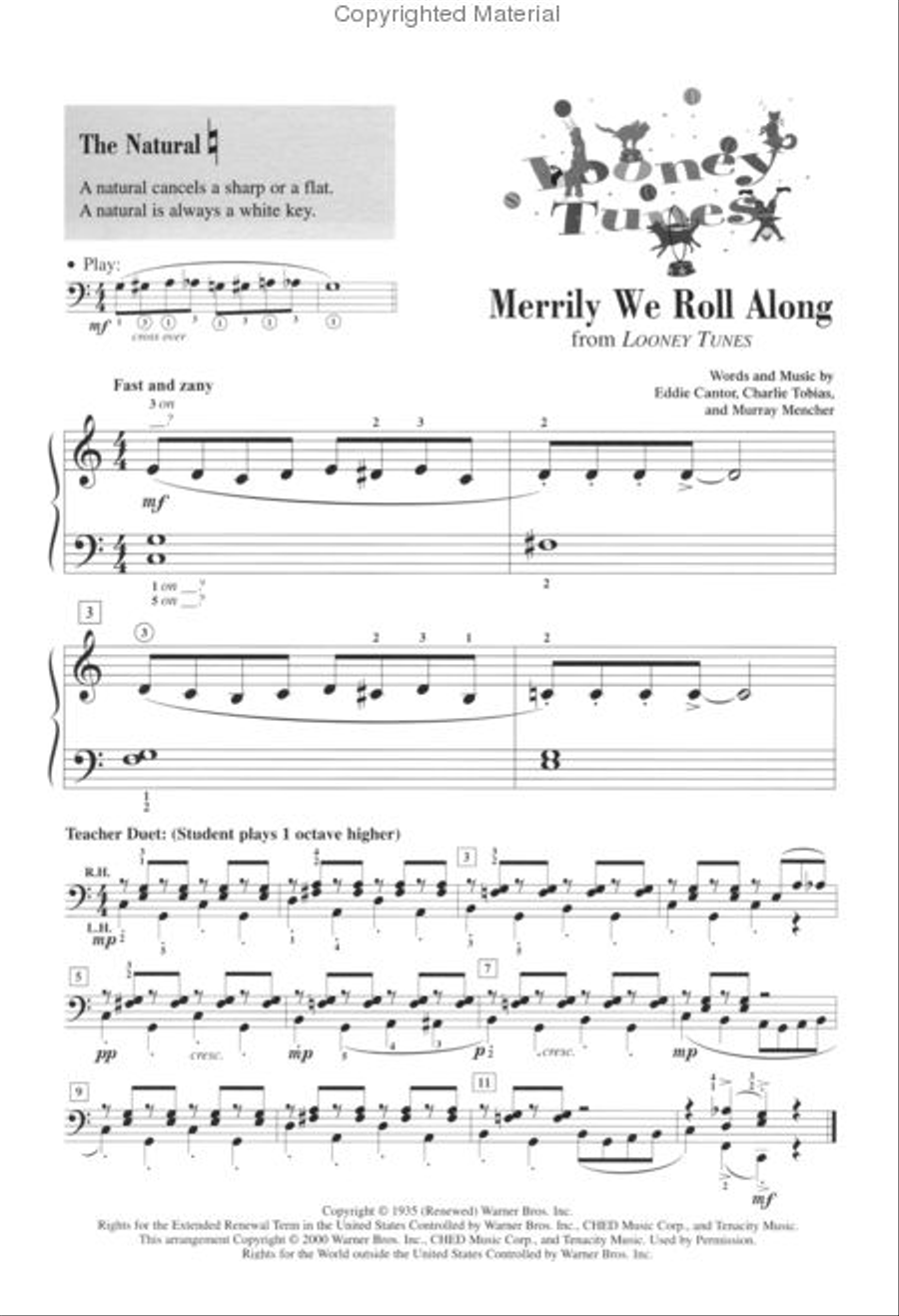 Level 2A – Popular Repertoire Book Piano Method scores gallery preview page 3
