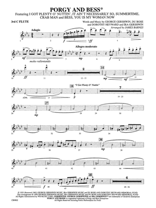 Porgy and Bess® (Medley): 3rd Flute