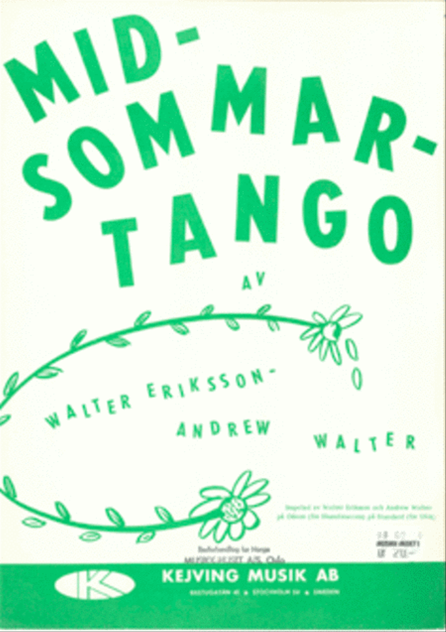 Midsommartango Midsommartango Accordion scores gallery preview page 1
