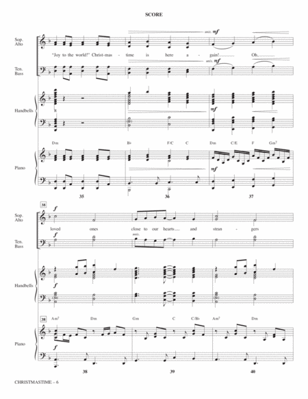 Christmastime (arr. Joseph M. Martin) - Full Score