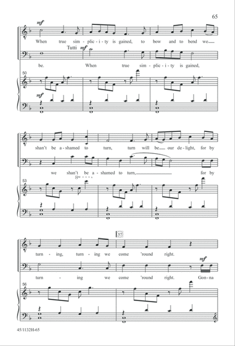 Singable Solutions for TB Choirs TB scores gallery preview page 65
