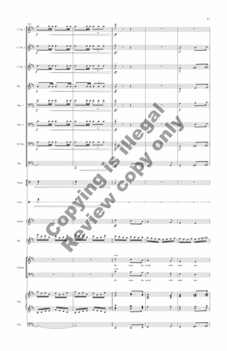 Joy to the World (Brass Octet Score)