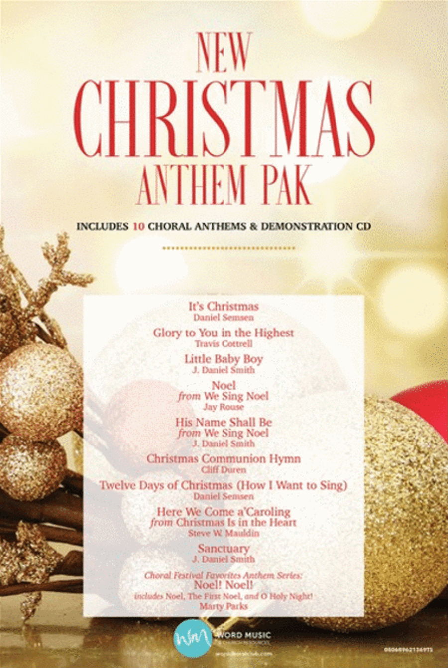 New Christmas Anthem Pak Vol 1 - Anthem Preview Pak Hymn Anthems scores gallery preview page 1