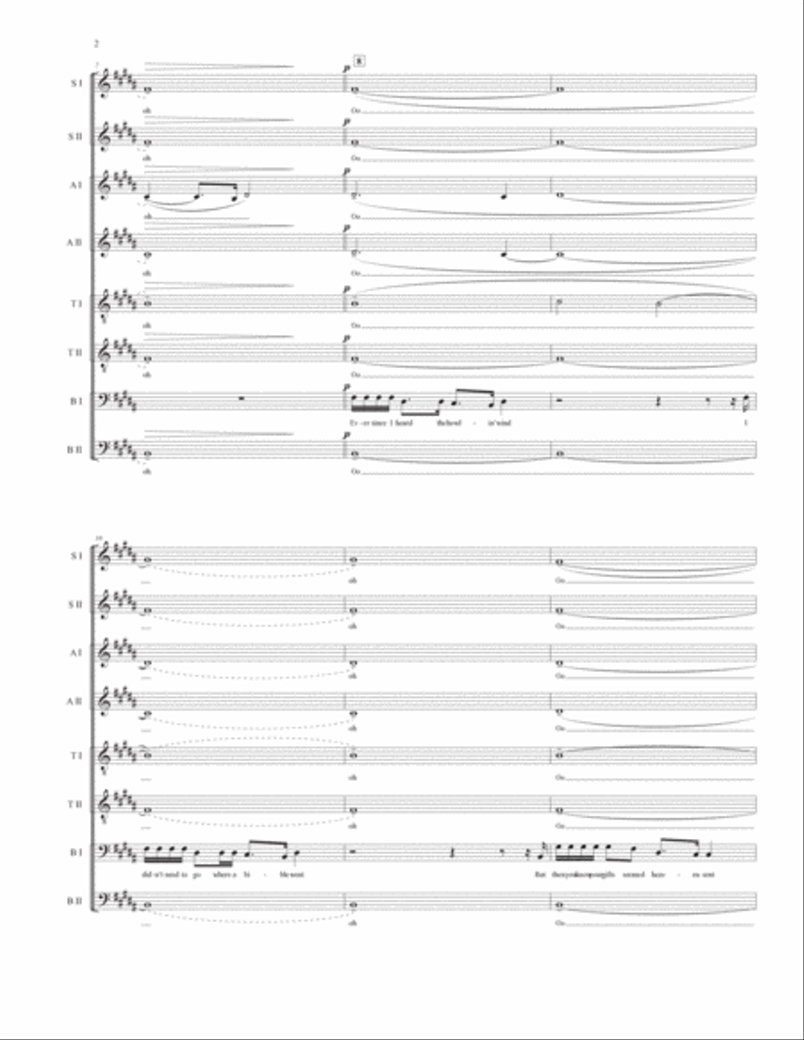 Heavenly Father 4-Part scores gallery preview page 3