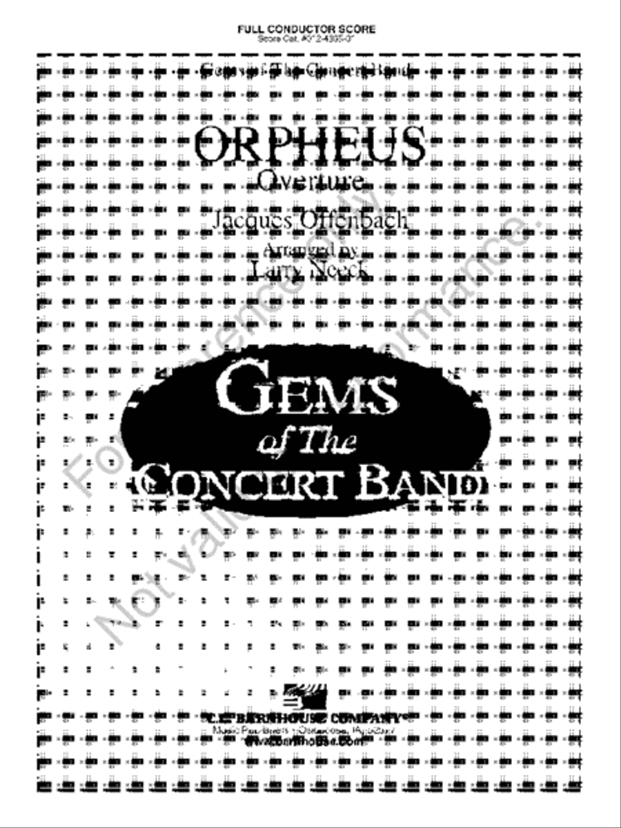 Orpheus Orpheus Concert Band scores gallery preview page 2