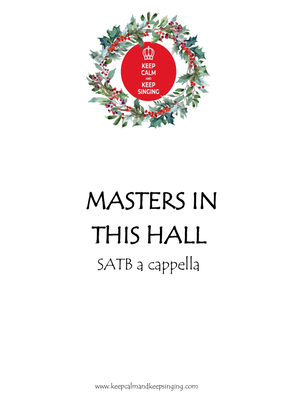 Book cover for Masters in this Hall SATB