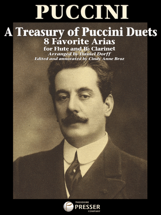 Book cover for A Treasury Of Puccini Duets