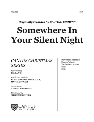 Book cover for Somewhere In Your Silent Night