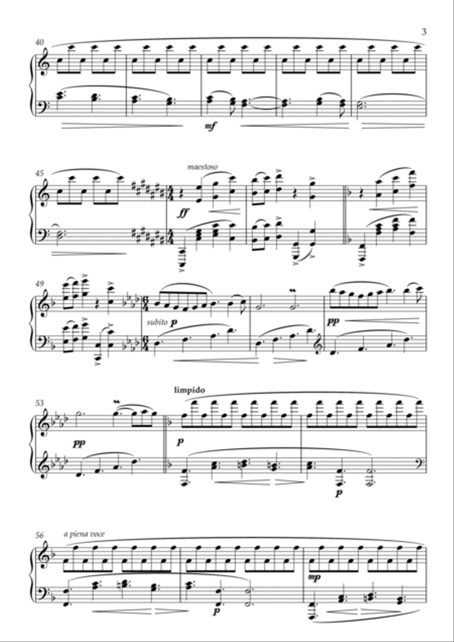 Mind of a Genius Mind of a Genius Piano Solo scores gallery preview page 3