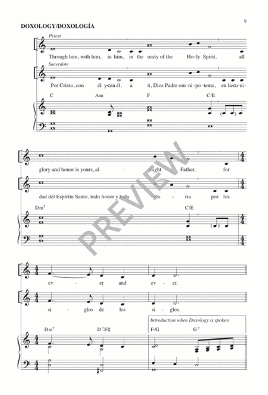 Santo Santo 2-Part scores gallery preview page 9