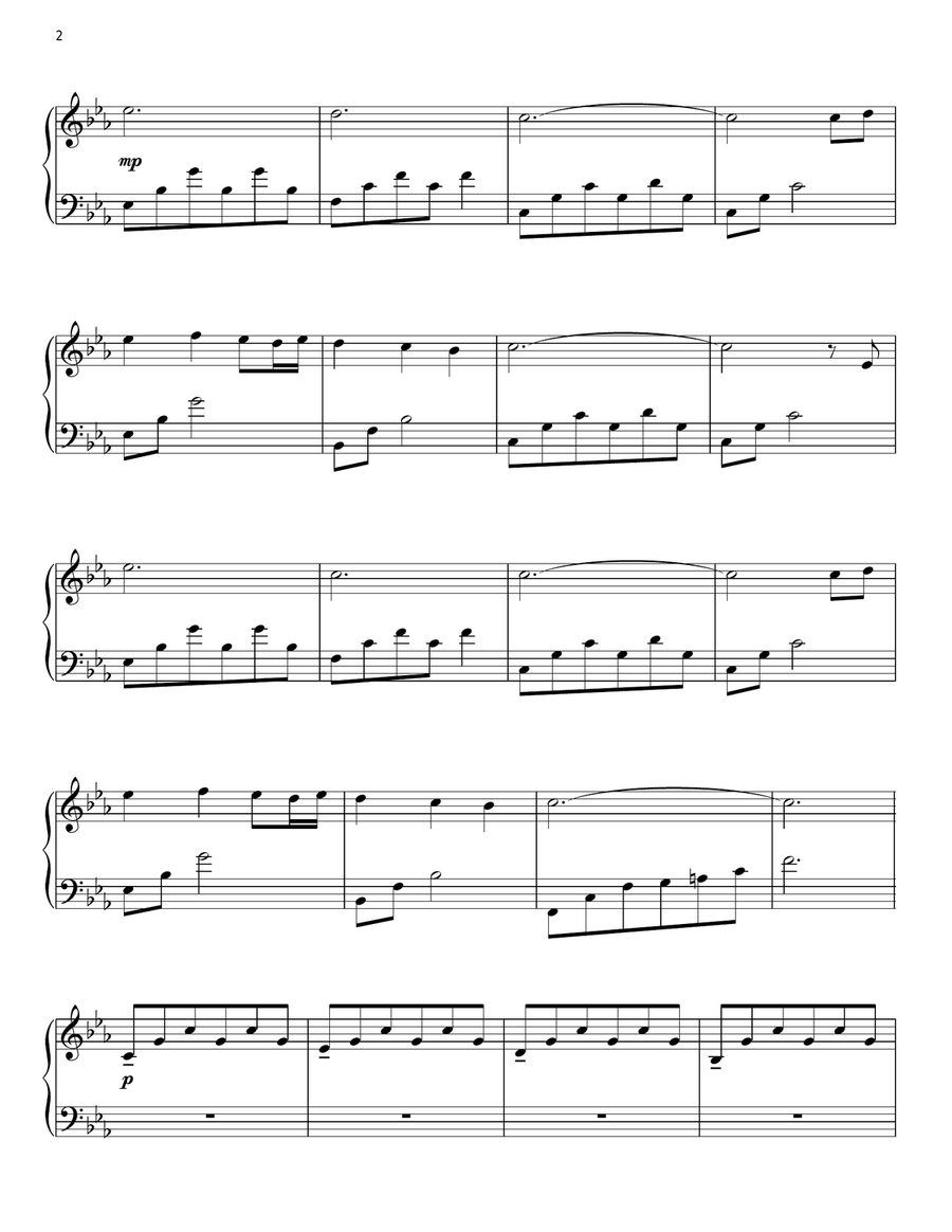 Primavera Primavera Piano Solo scores gallery preview page 2