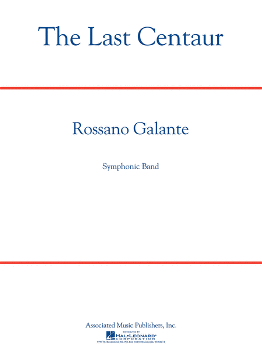 The Last Centaur Concert Band scores gallery preview page 1