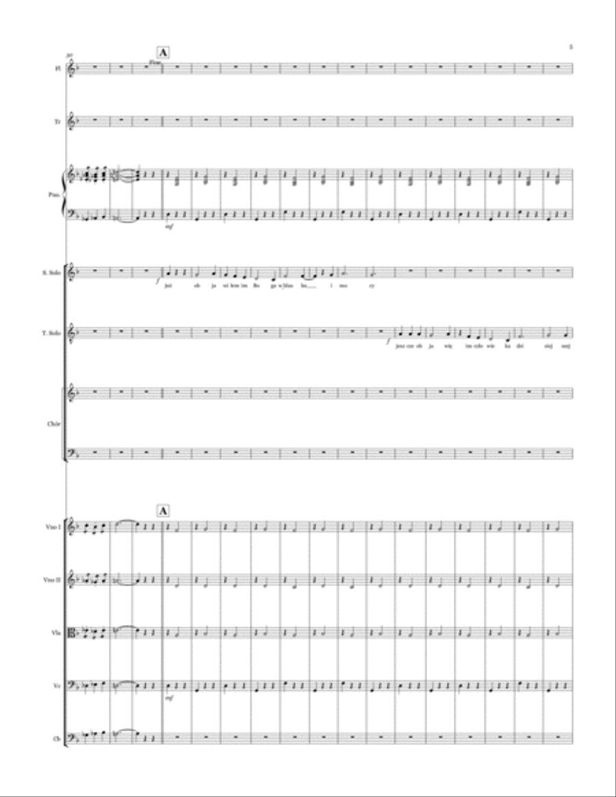 Ogrójec (Oratorium na Wielki Post) Chamber Orchestra scores gallery preview page 6