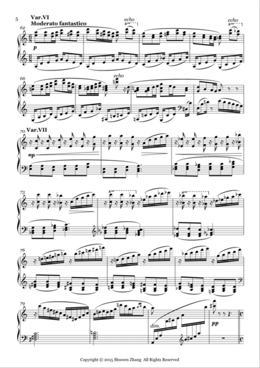 Variations on the Theme of 