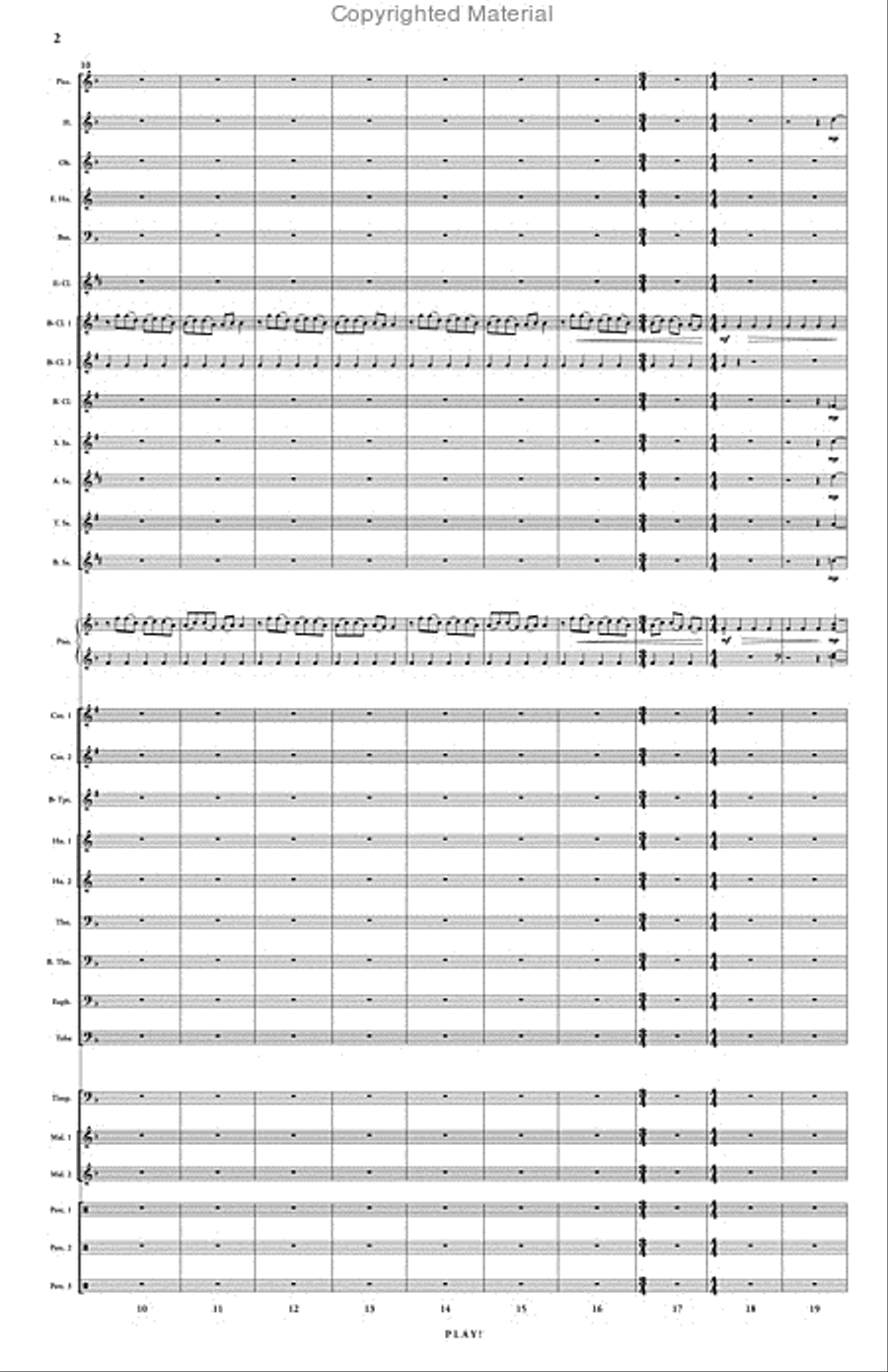 Play! Concert Band scores gallery preview page 3