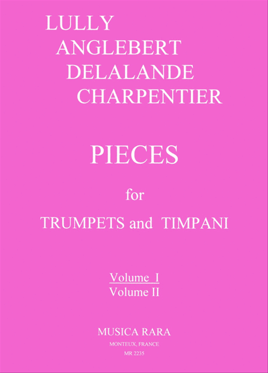 Pieces for 1–3 Trumpets and Kettledrums Trumpet Solo scores gallery preview page 1