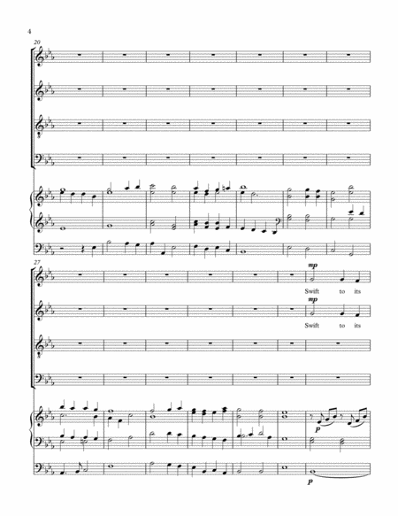 Abide With Me- SATB Chorus image number null