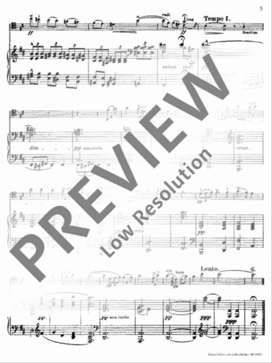 Chants Russes Piano Trio scores gallery preview page 6