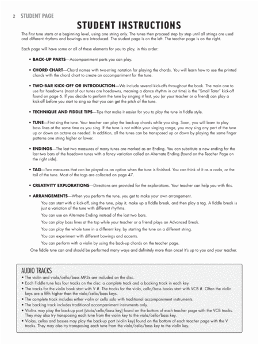 Fiddle & Song, Book 1 Chamber Orchestra scores gallery preview page 3