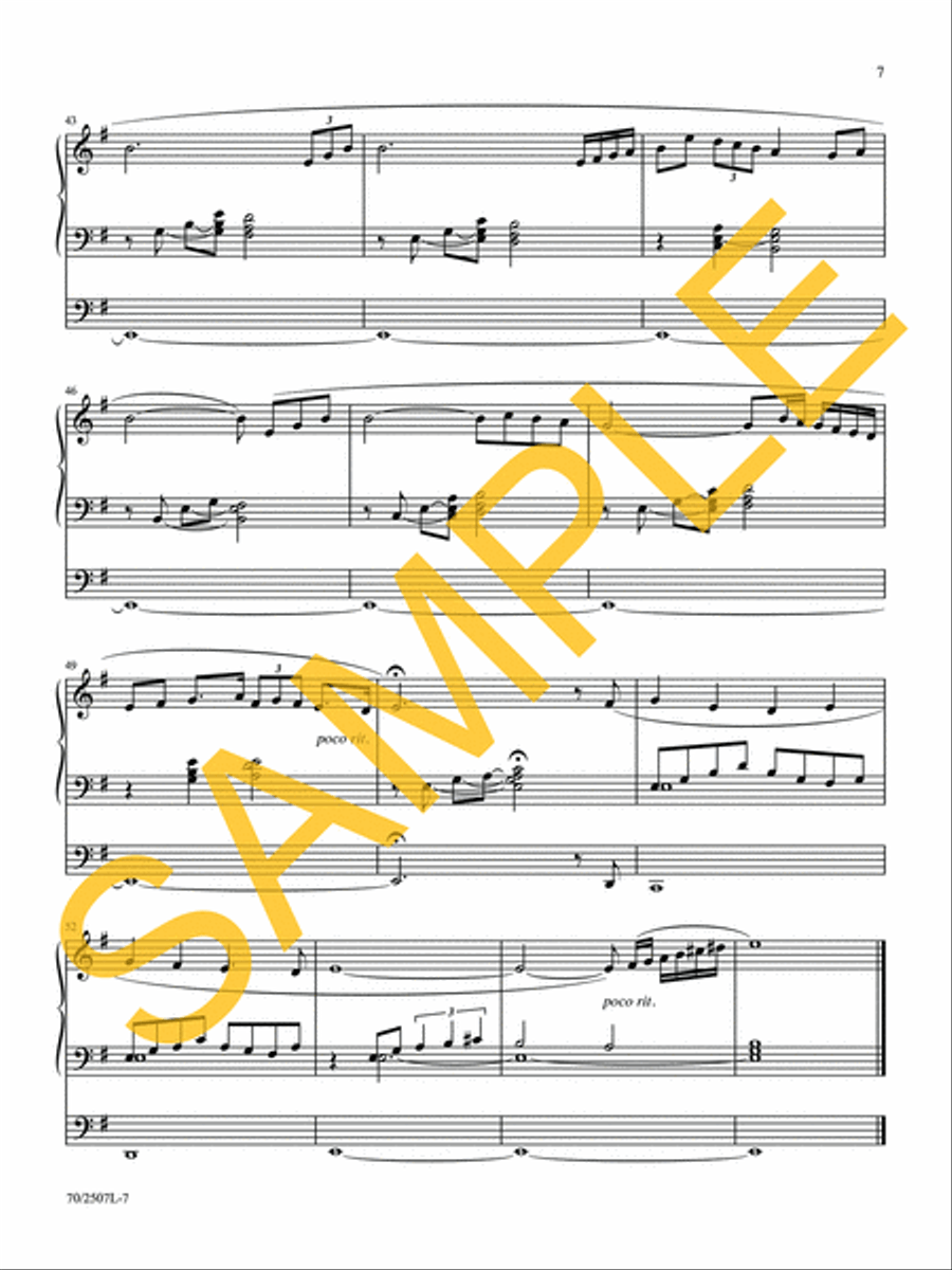 Hymn Inventions for Organ Organ Solo scores gallery preview page 7