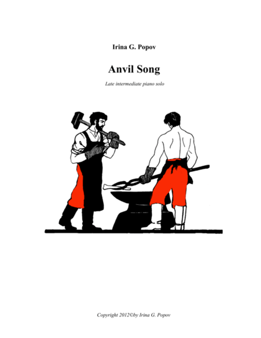 Anvil Song Anvil Song Piano Solo scores gallery preview page 1
