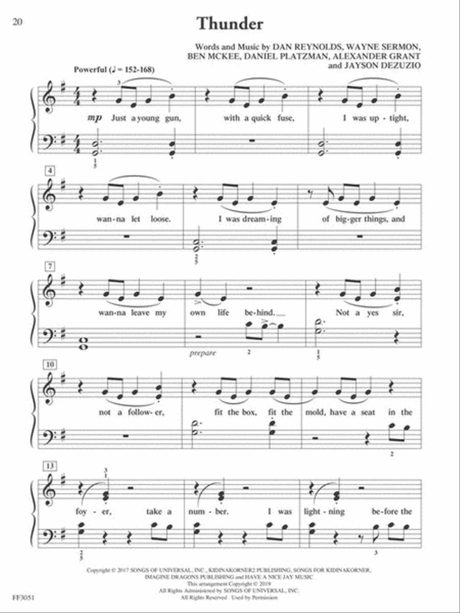 ChordTime® Piano Hits Piano Method scores gallery preview page 5