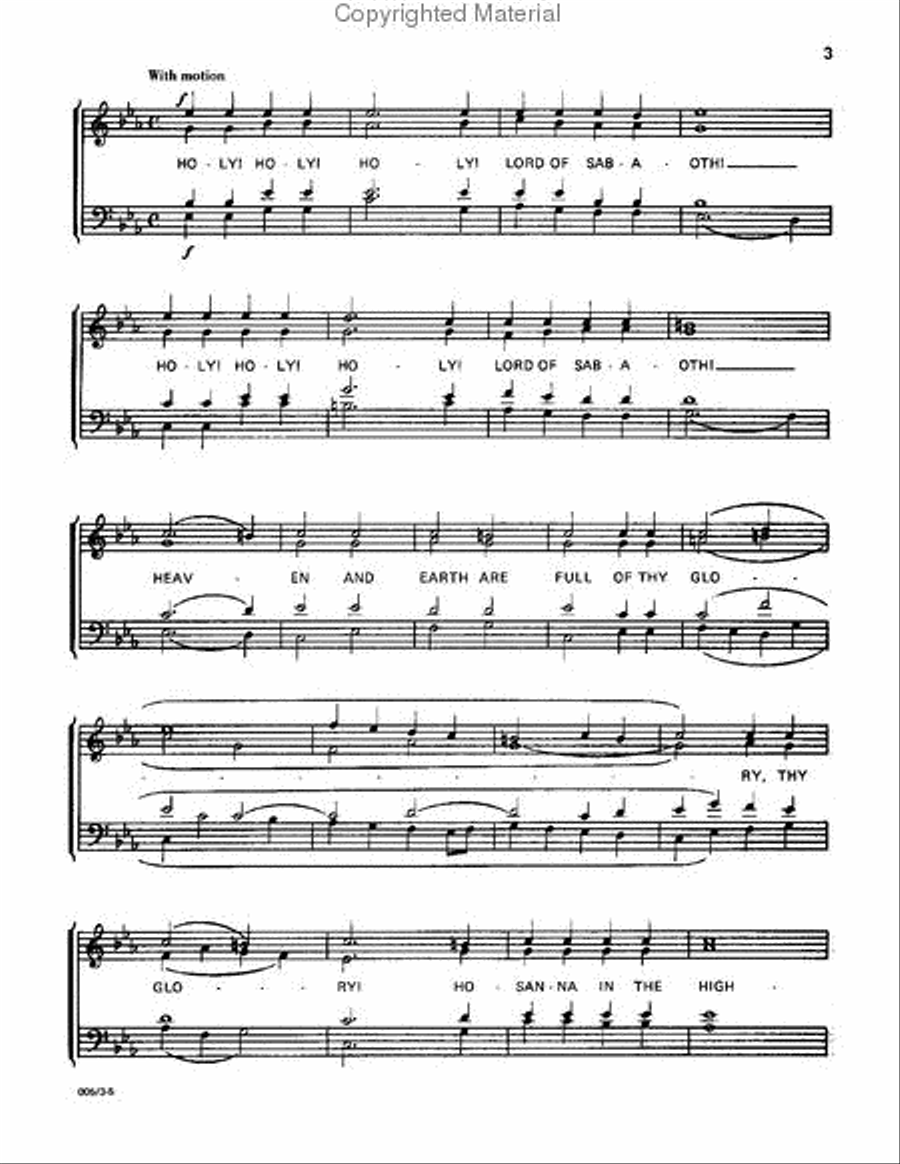 A Mercy of Peace (No. 4) 4-Part scores gallery preview page 4
