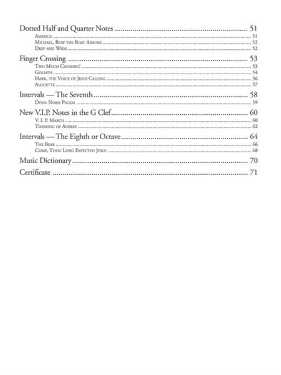 Keys for the Kingdom Piano Method scores gallery preview page 7
