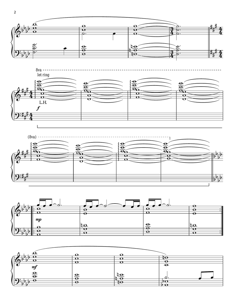 Terra Mesa Piano Solo scores gallery preview page 2
