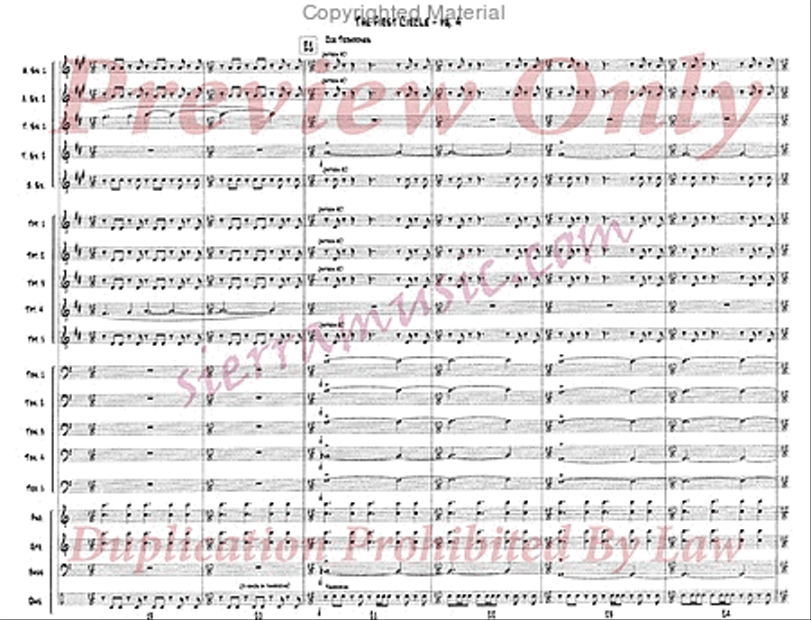 The First Circle Big Band scores gallery preview page 5