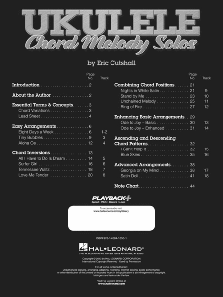 Ukulele Chord Melody Solos image number null