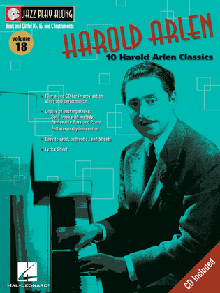 Book cover for Harold Arlen