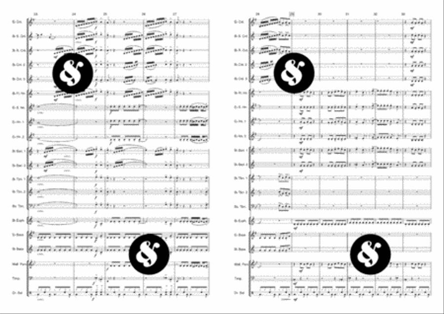Mamma Mia! Brass Band scores gallery preview page 4