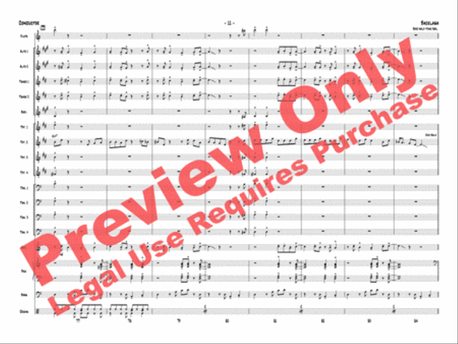 Backlash Jazz Ensemble scores gallery preview page 14