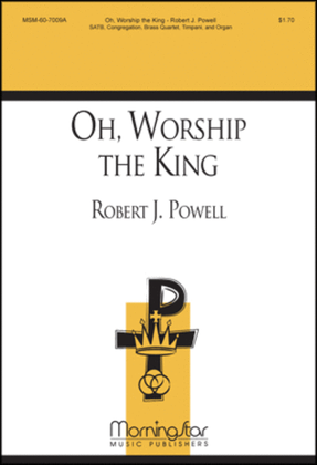 Oh, Worship the King (Choral Score)