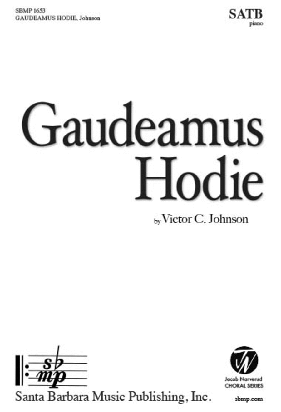 Gaudeamus Hodie Gaudeamus Hodie 4-Part scores gallery preview page 1