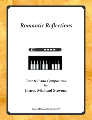 Book cover for Romantic Reflections - Flute & Piano