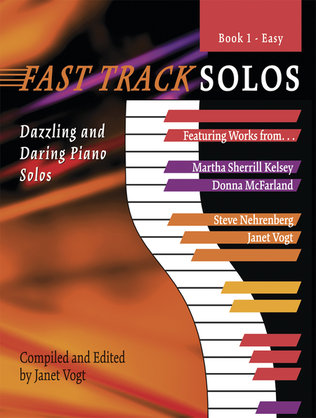 Book cover for Fast Track Solos - Book 1, Easy