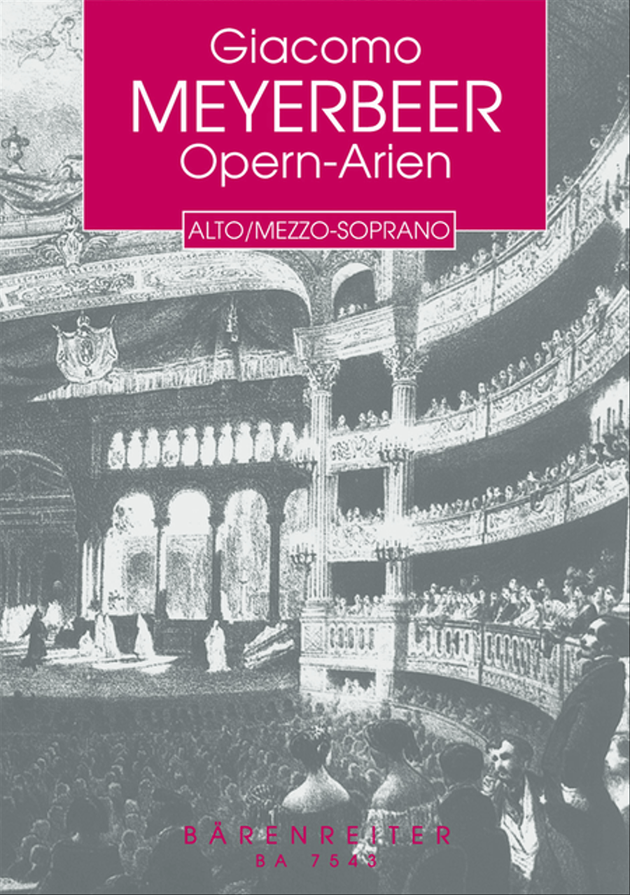 Opern-Arien for Alto / Mezzo Soprano Mezzo-Soprano Voice scores gallery preview page 1