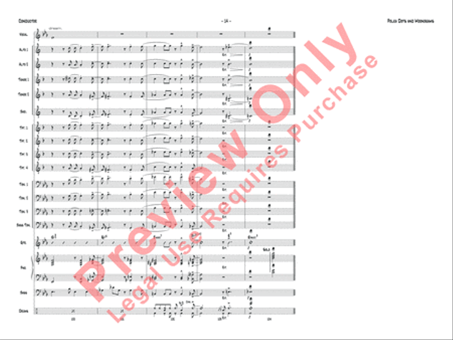Polkadots and Moonbeams Jazz Ensemble scores gallery preview page 17
