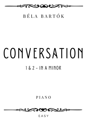 Bartok - Conversation 1 and 2 in A Minor - Easy