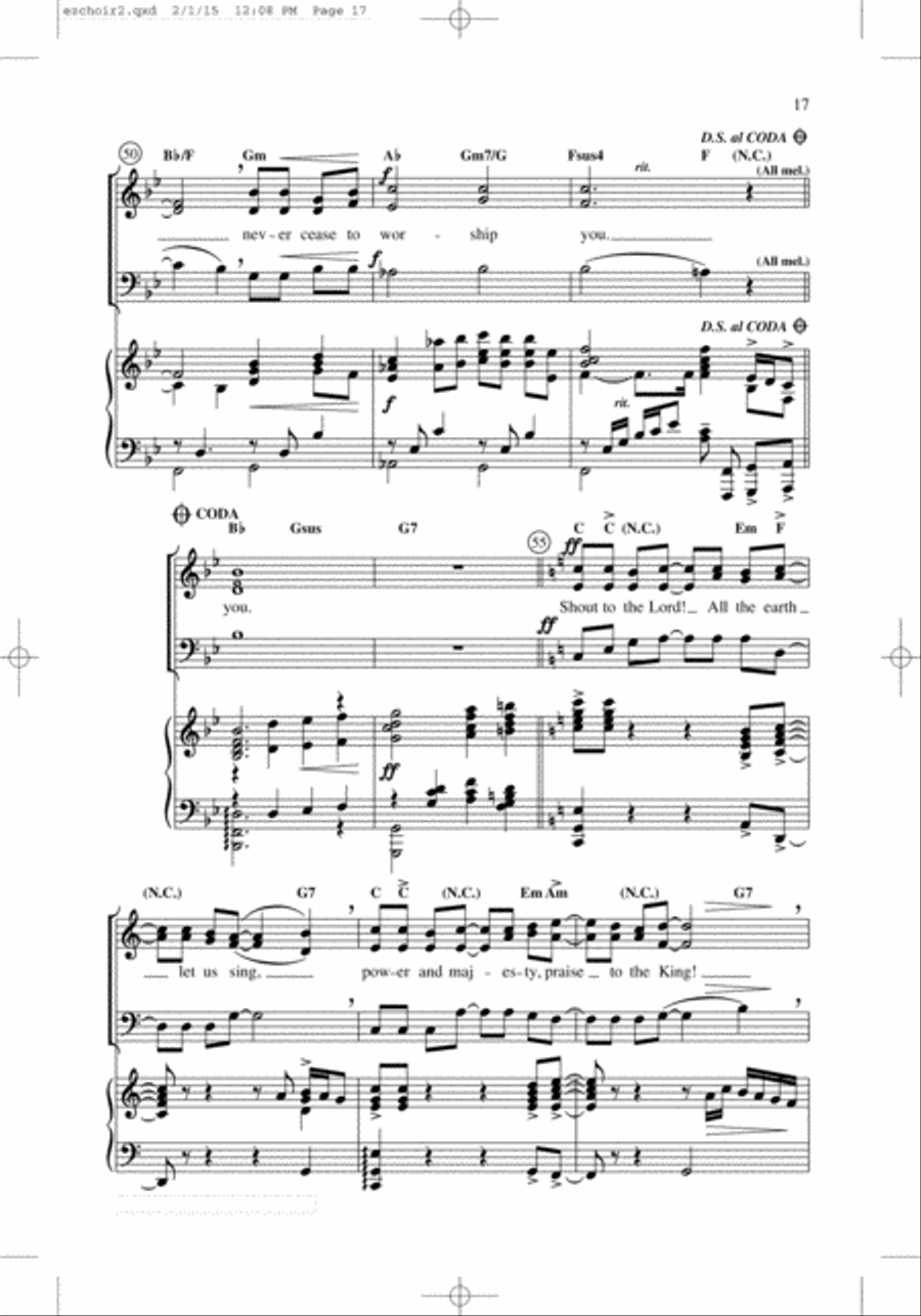 Easy Choir, Vol. 2 Easy Choir, Vol. 2 3-Part scores gallery preview page 15